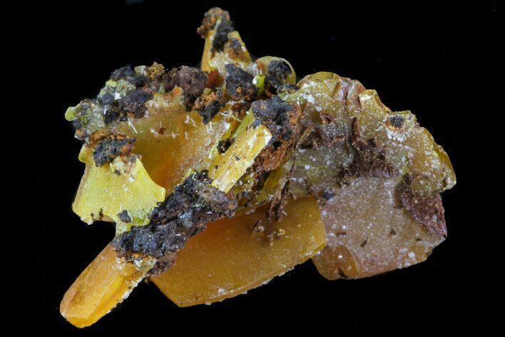 Wulfenite Crystal Cluster - Mexico #67729
